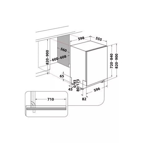 Whirlpool MOSOGATÓGÉP BEÉPÍTHETŐ 15 TERÍTÉK WH8IA15AM3TUS0