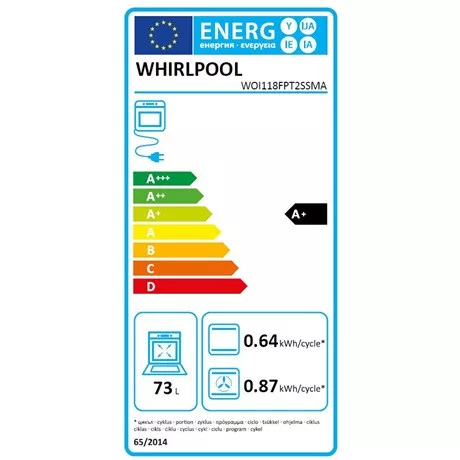 Whirlpool SÜTŐ BEÉPÍTHETŐ ELEKTROMOS WOI118FPT2SSMA