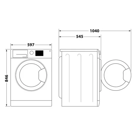 Whirlpool SZÁRÍTÓGÉP HŐSZIVATTYÚS 7 KG WPS C7X WBS EE