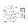 Whirlpool FŐZŐLAP BEÉPÍTHETŐ INDUKCIÓS WS Q3560 CPNE