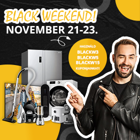 Black Weekend! November 21-23. között!
