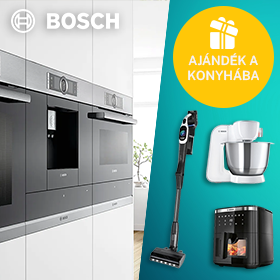 Ajándék konyhai kisgépek bosch beépíthető készülékek mellé!