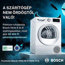 Gondoskodj kedvenc ruháidról Bosch szárítógéppel!